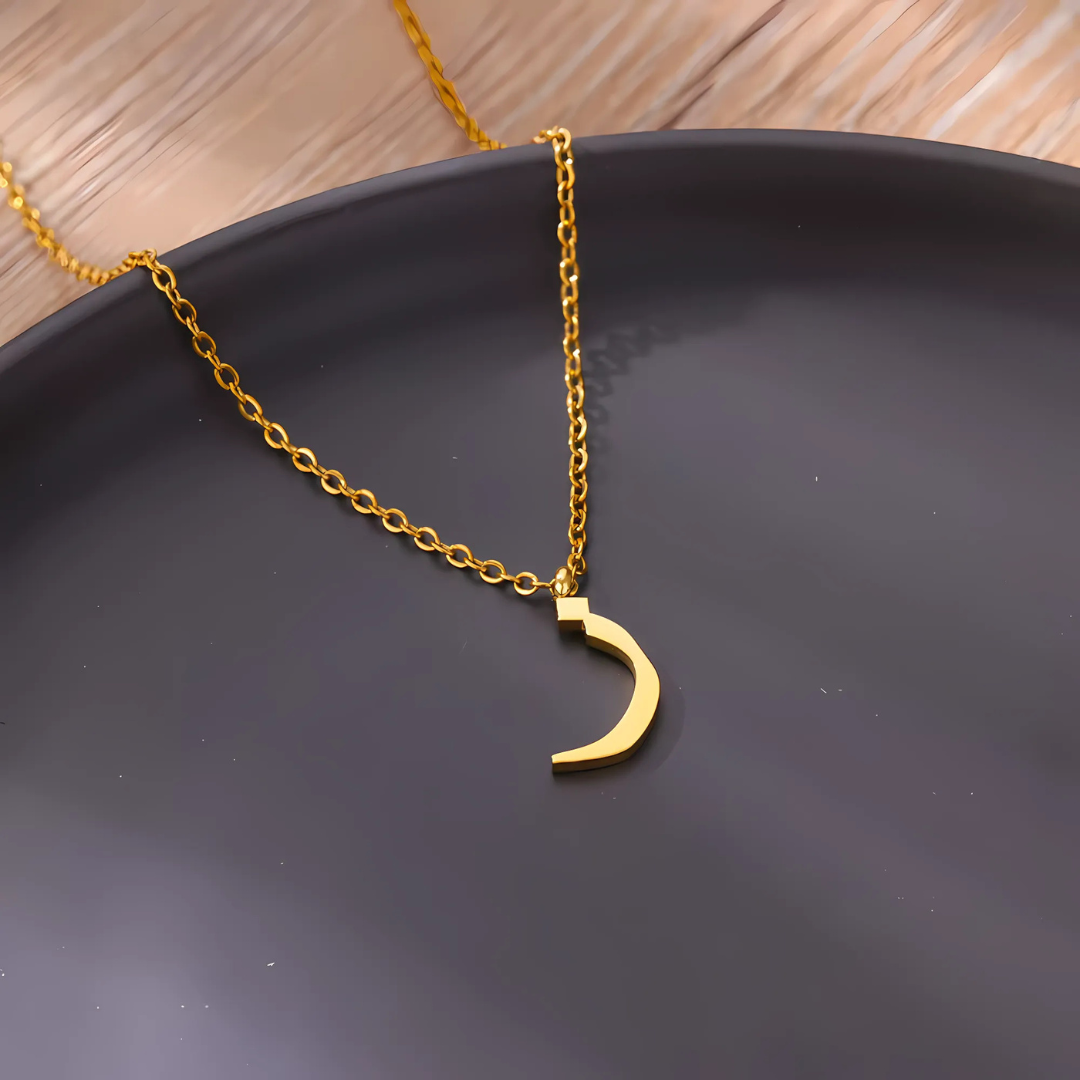 Arabic Initial Necklace